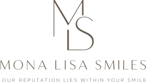 Mona Lisa Smiles dental practice logo, New Barnet